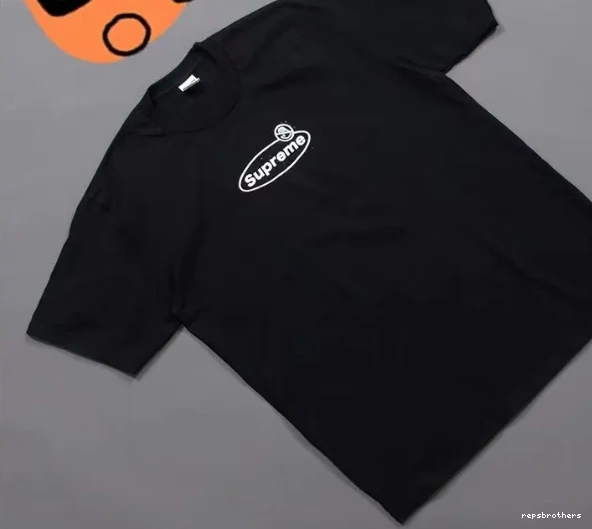 T-shirt S Tee XL Banner White Warning Logo Short M L Warning Black and sleeved 22FW 0624